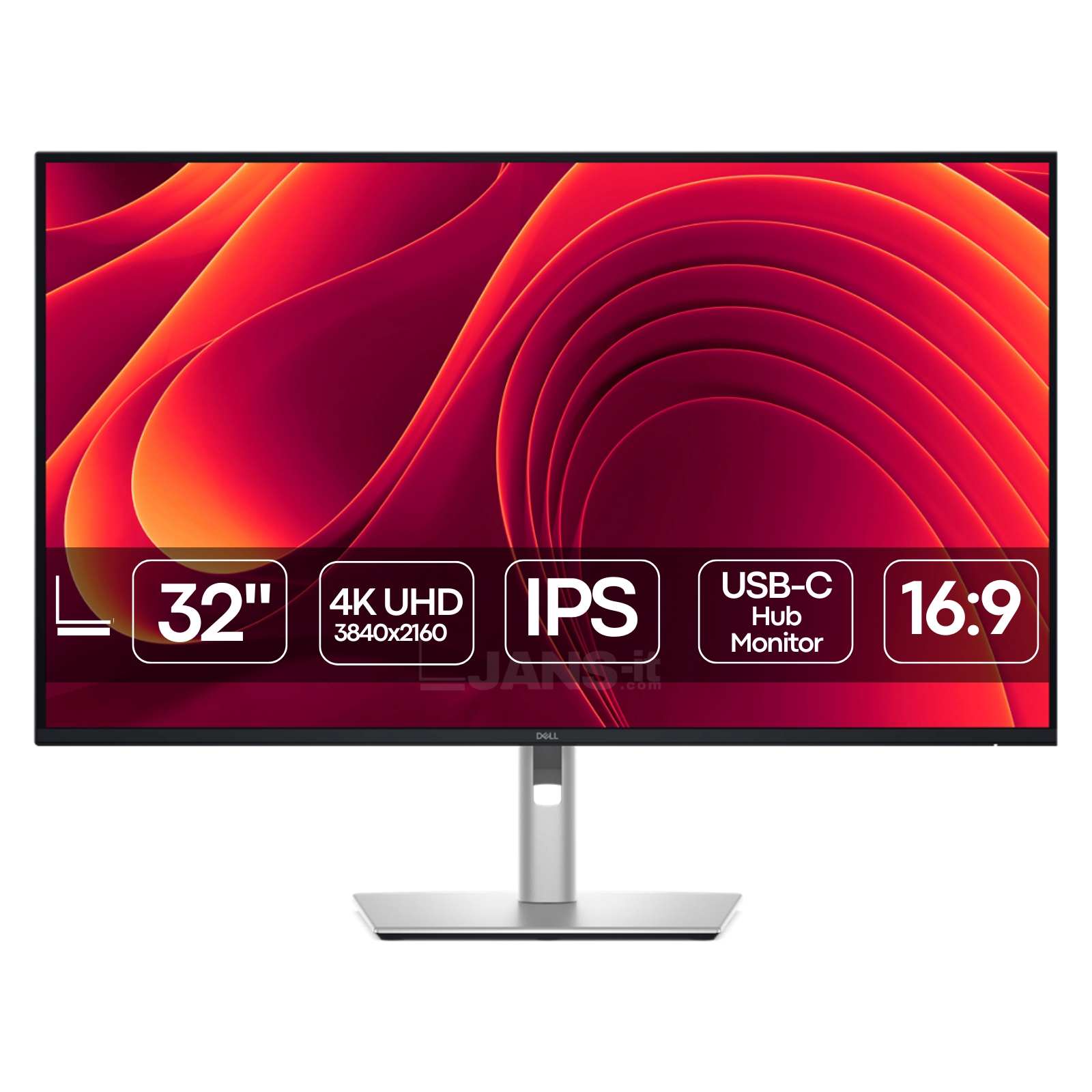 Dell Pro Plus P3225QE | 32″ | 4K UHD | IPS | USB-C Hub Monitor