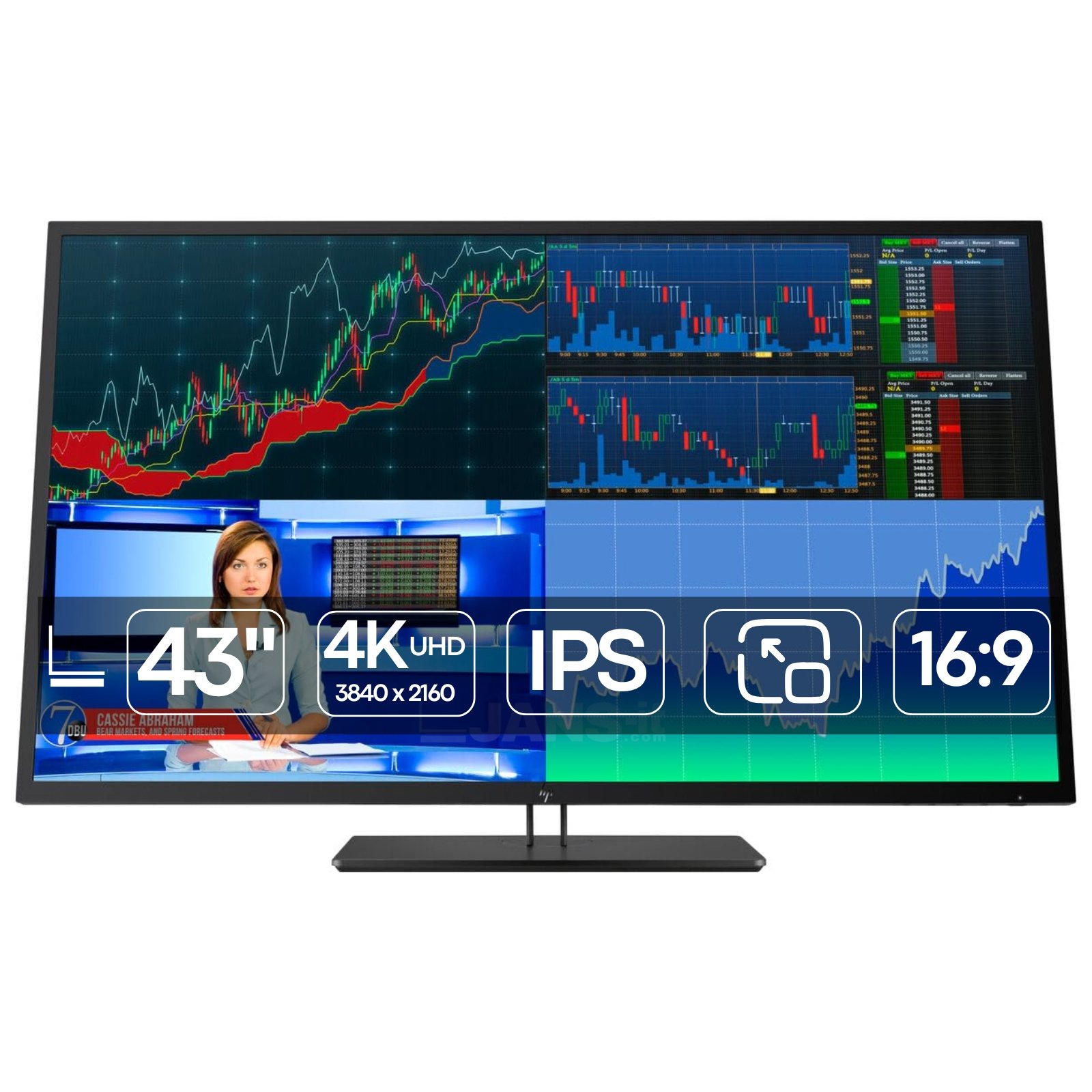 HP Z43 | 42.5″ | 4K UHD | IPS | USB-C