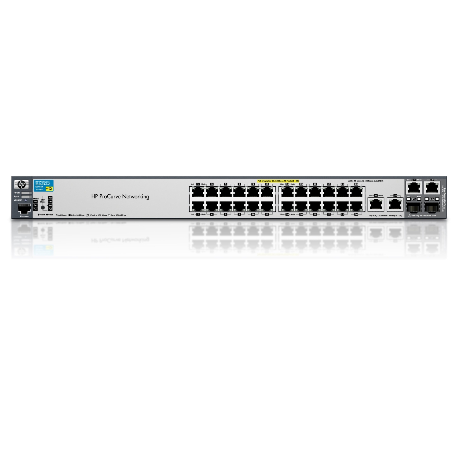 HP Switch 2520-24 PoE (10/100)