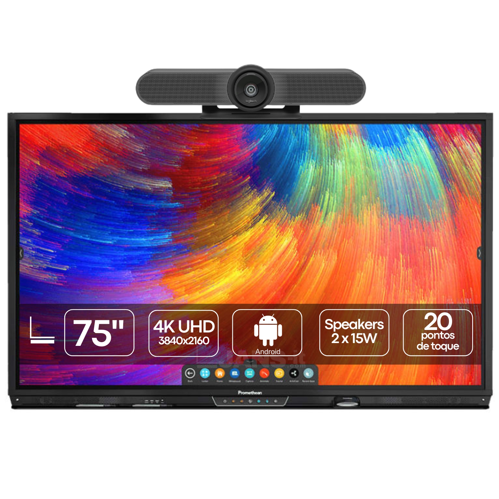 Promethean ActivPanel AP7-B75 | 75″ | 4K UHD | Interactive
