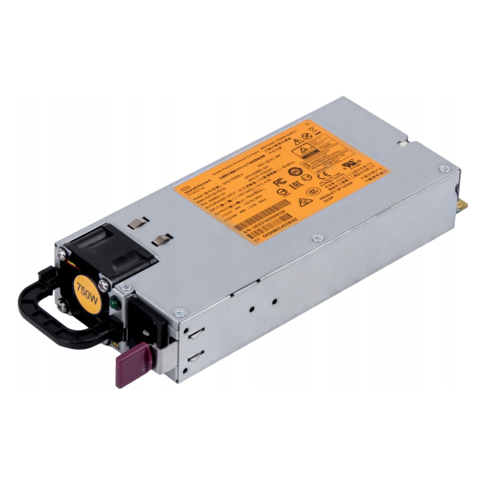 Fonte de Alimentação HP 750W Hot Plug para HPE ProLiant G6/G7
