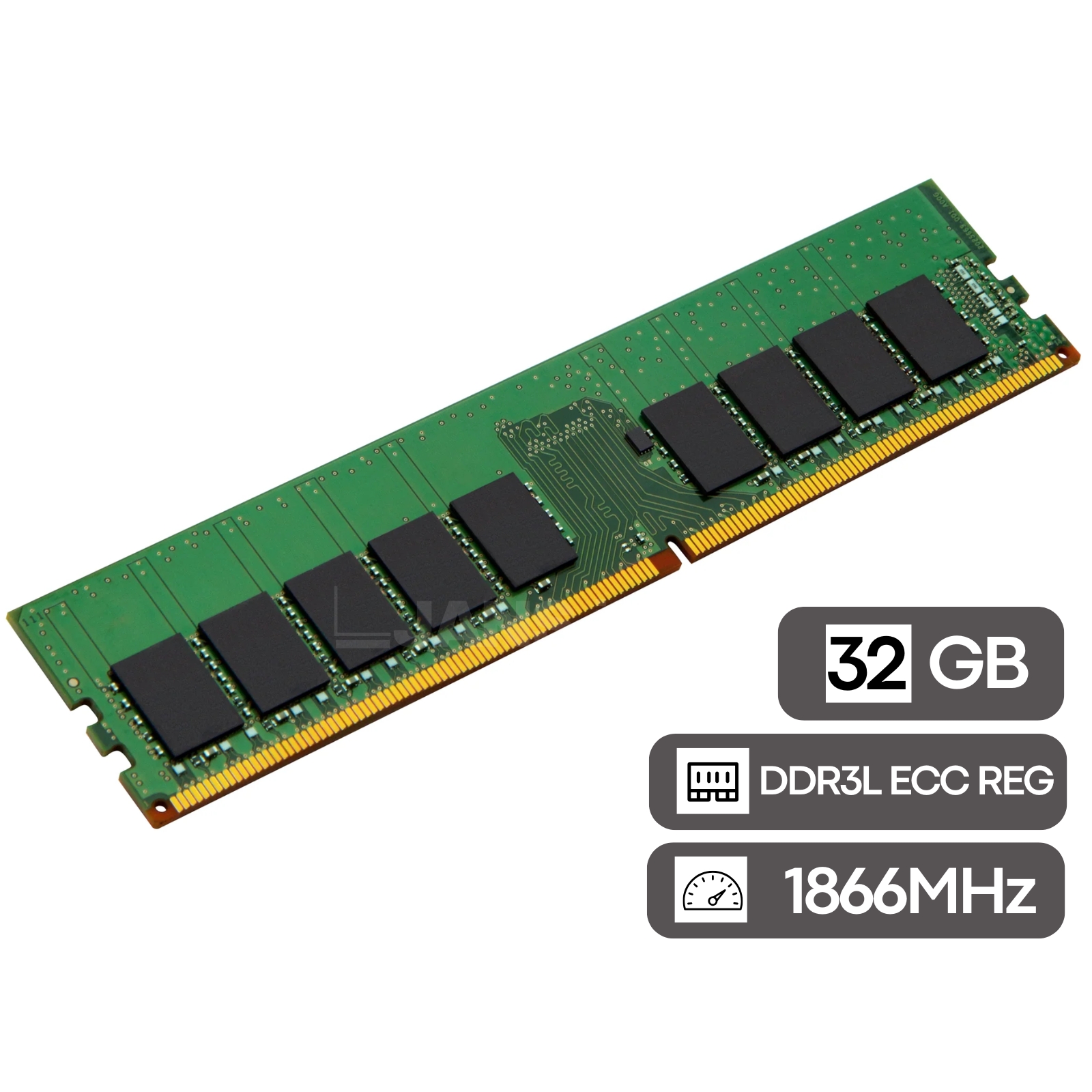 Memória 32GB DDR3L ECC Registry (REG)