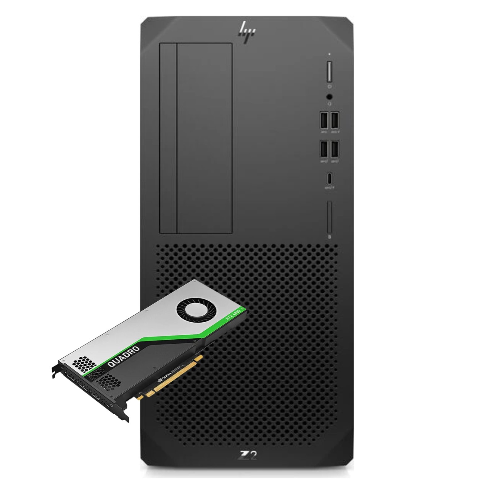 HP Z2 G5 Tower | i7-10700 | 32GB | SSD 500GB + HDD 500GB | RTX 4000