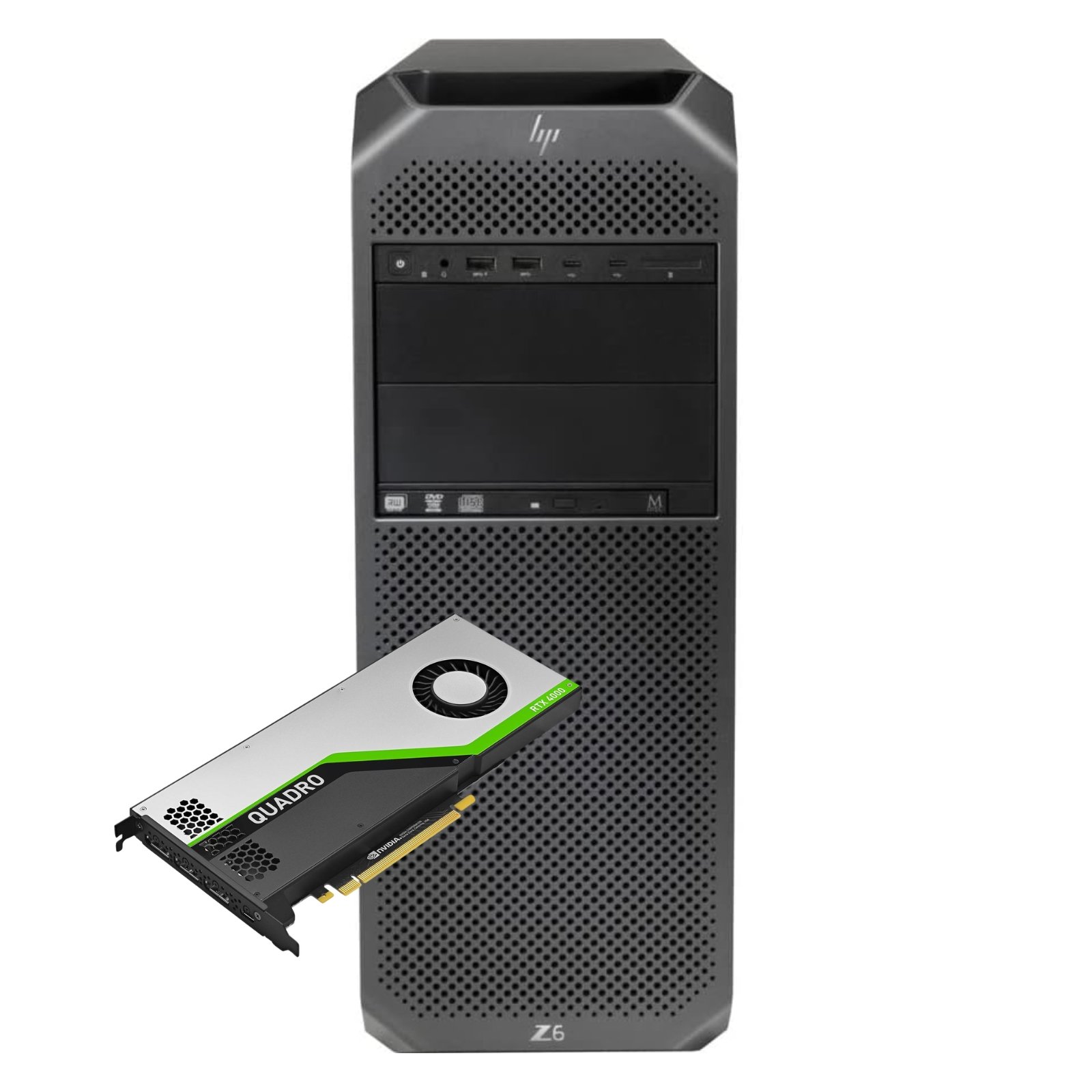 HP Z6 G4 | 2P Xeon Gold 5118 | 32GB | SSD 512GB | RTX 4000