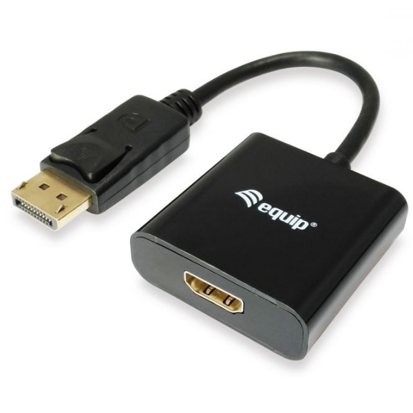[Novo]Adaptador DP Macho para HDMI Fêmea