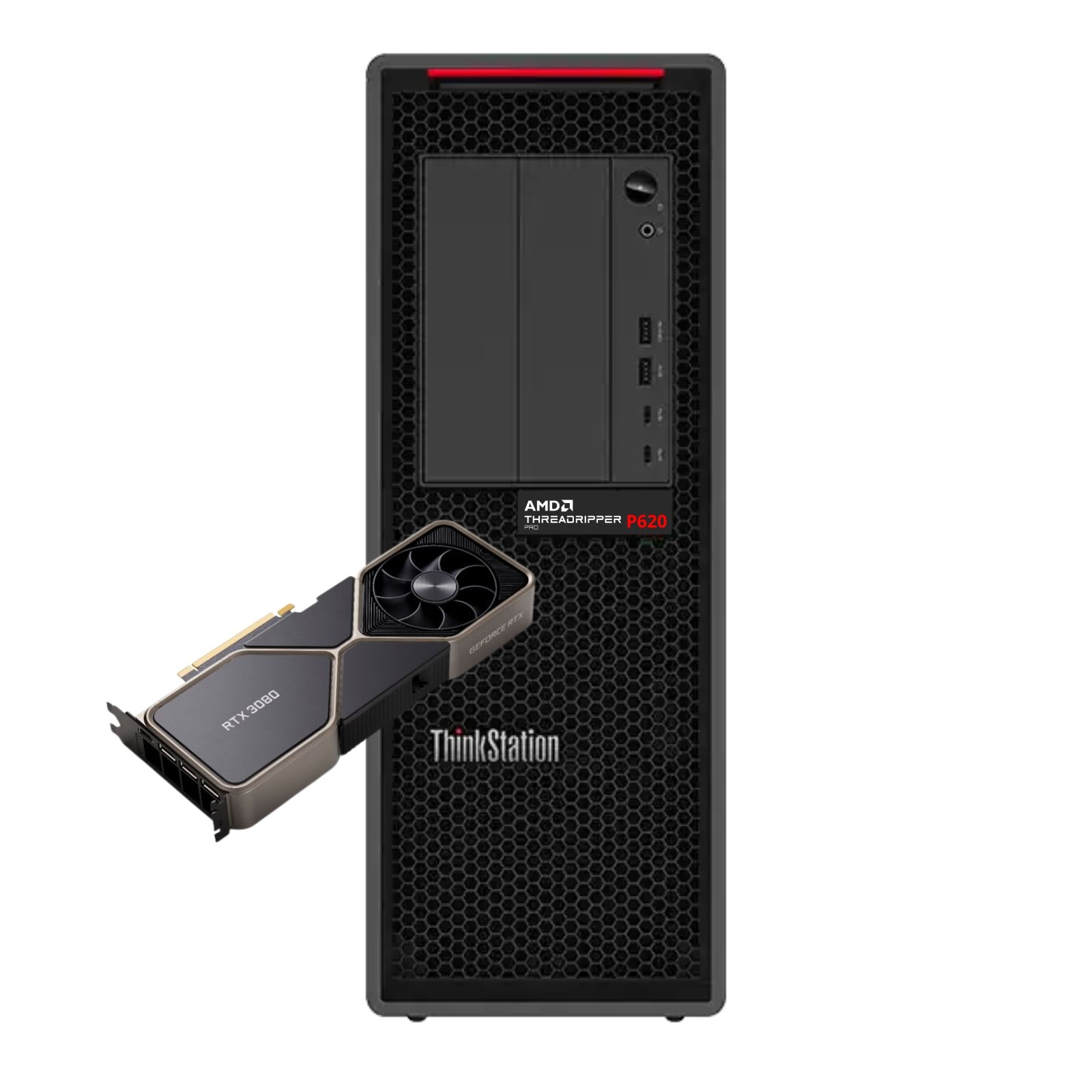 Lenovo ThinkStation P620 | ThreadRipper Pro 3975WX | 64GB | SSD 1TB | RTX 3080