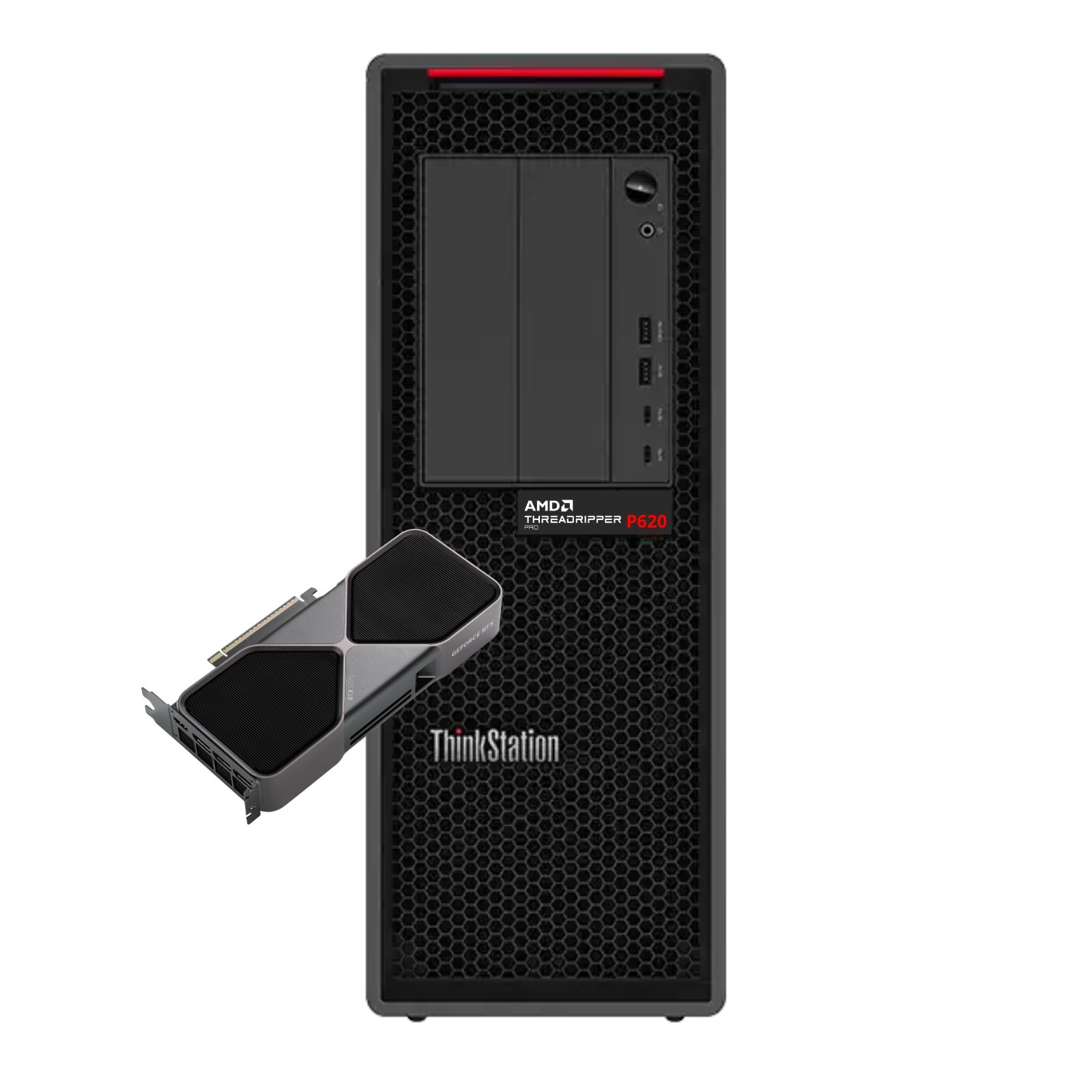 Lenovo ThinkStation P620 | ThreadRipper Pro 3975WX | 96GB | SSD 1TB + HDD 500GB | RTX 5070