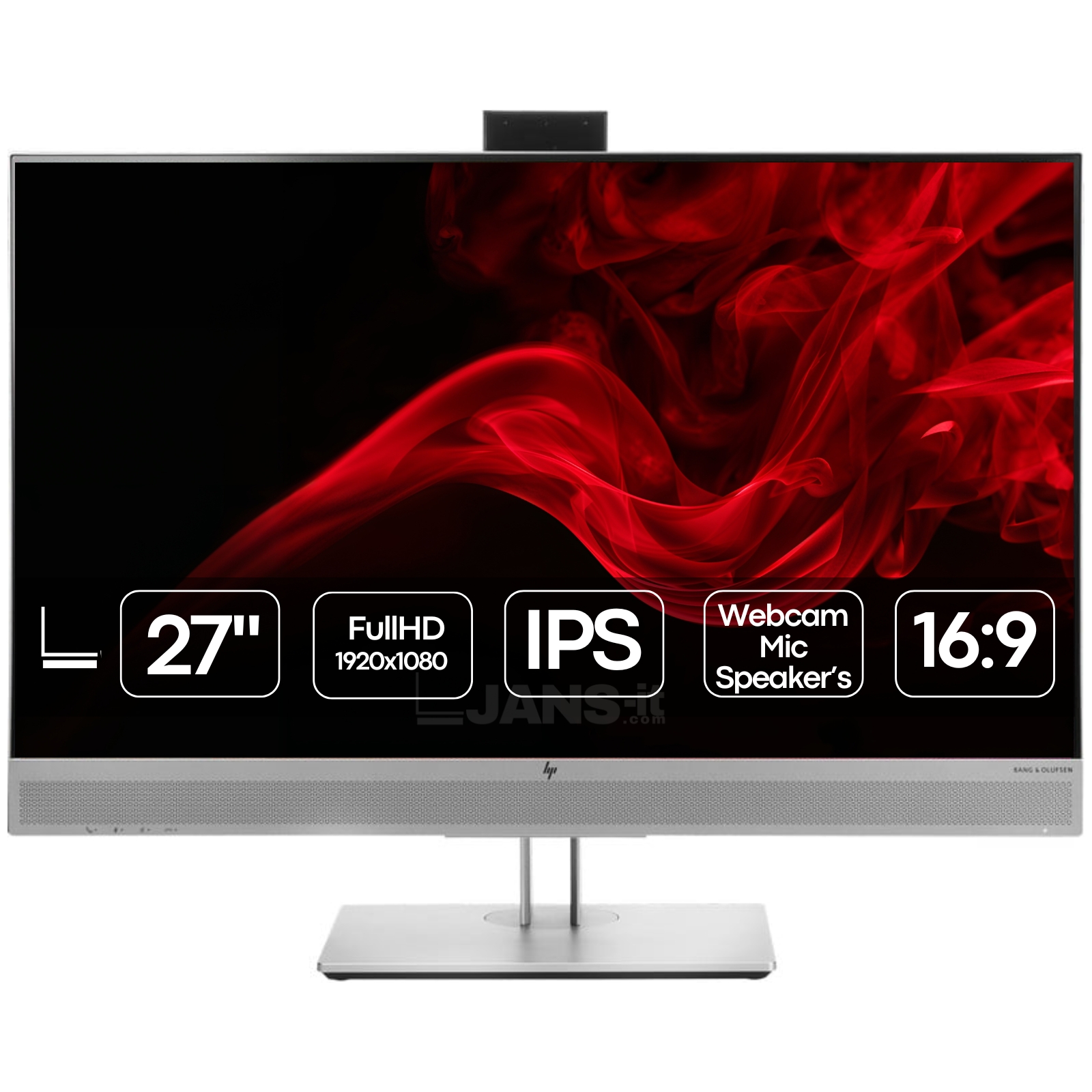 HP EliteDisplay E273m | 27″ | FHD | IPS | Webcam & Speakers
