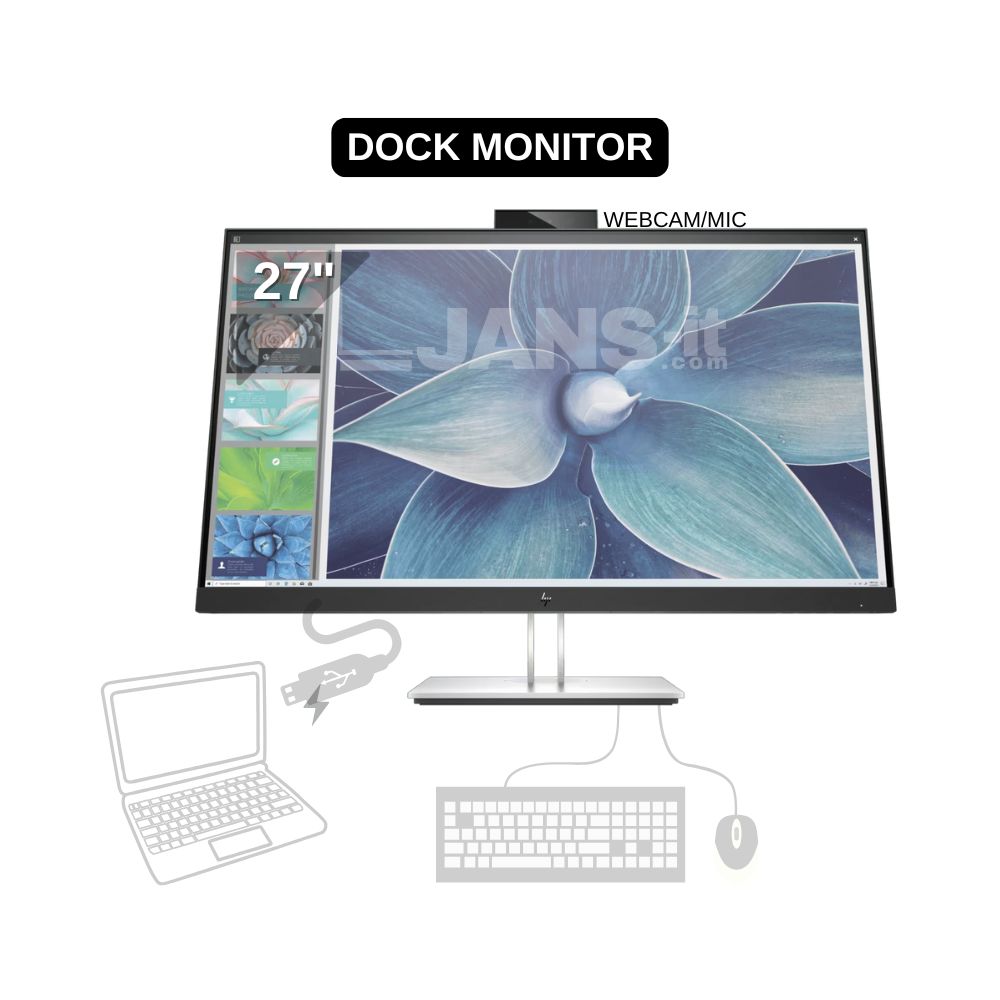 HP EliteDisplay E27d G4 | 27″ | QHD 2K | DockMonitor