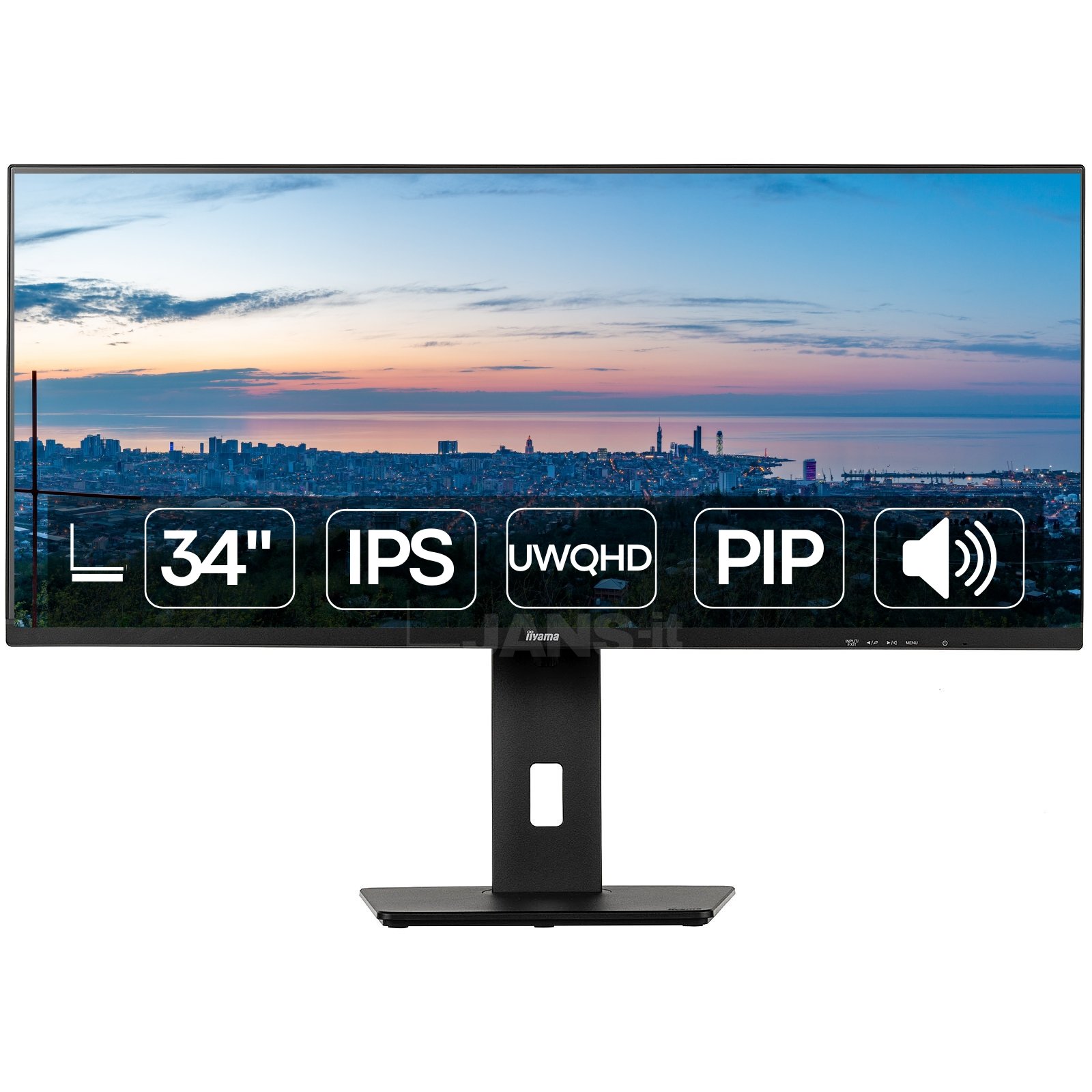 iiyama ProLite XUB3493WQSU | 34″ | 21:9 | UWQHD | IPS