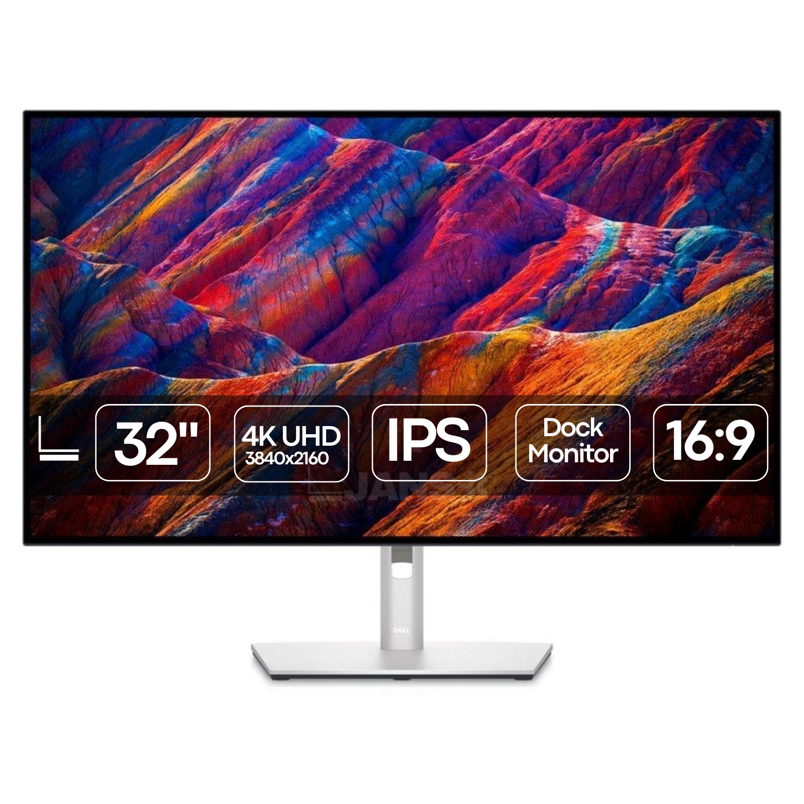 Dell UltraSharp U3223QE | 32″ | UHD 4K | DockMonitor