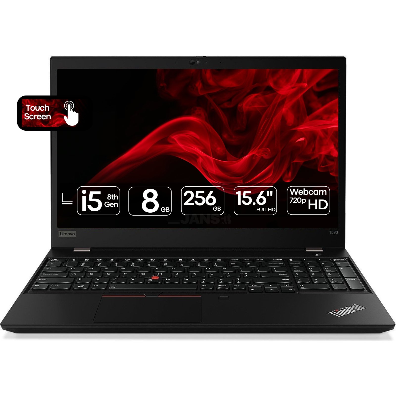 Lenovo ThinkPad T590 | i5-8365u | 8GB | SSD 256GB | 15.6″ FHD | Touchscreen